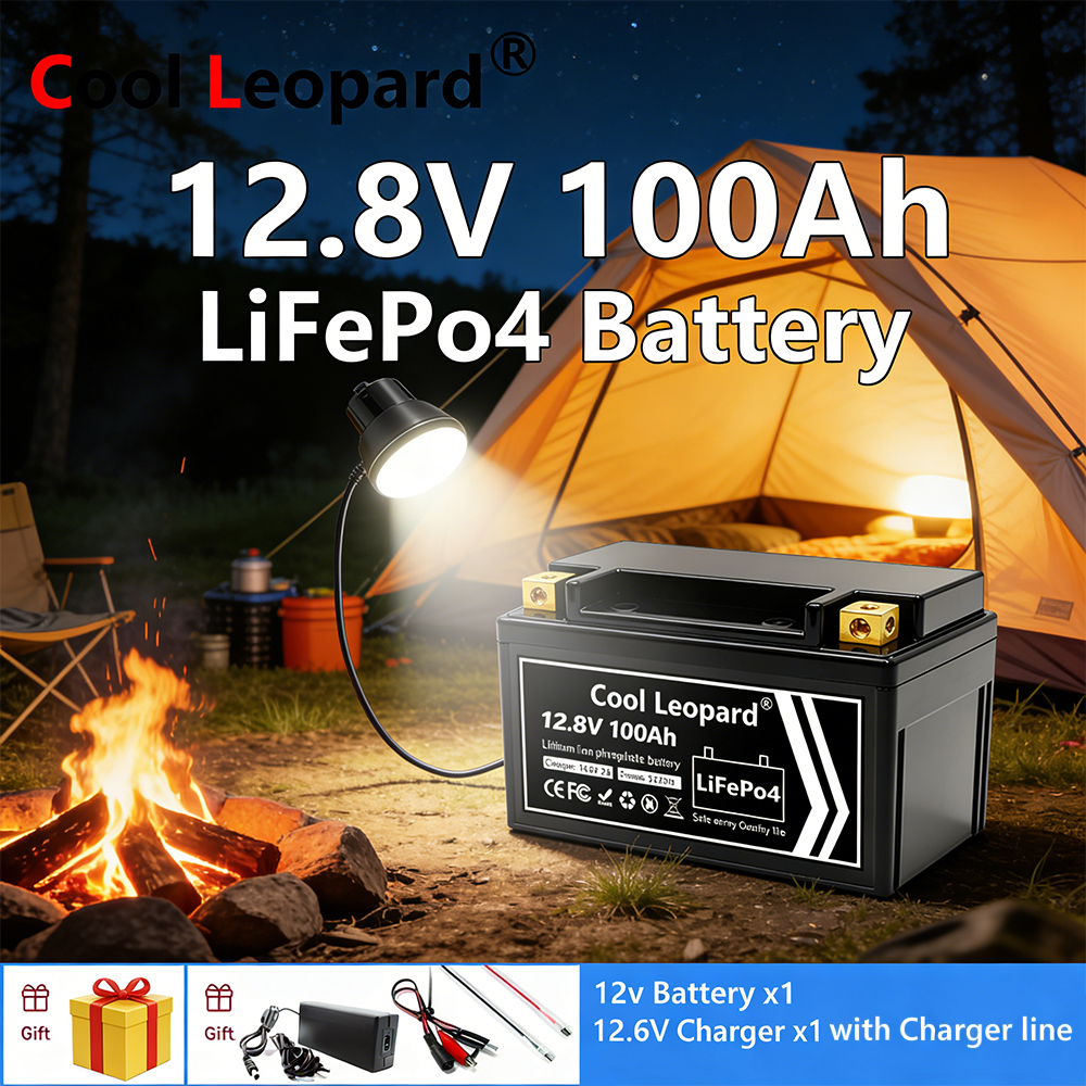 Fish Finder Charger - Lekki akumulator LiFePO4 12V 100Ah, ponad