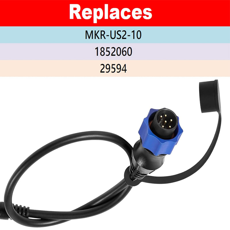 Fish Finder Cable - 1852060 , 29594, MKR-US2-10 Kabel adaptera