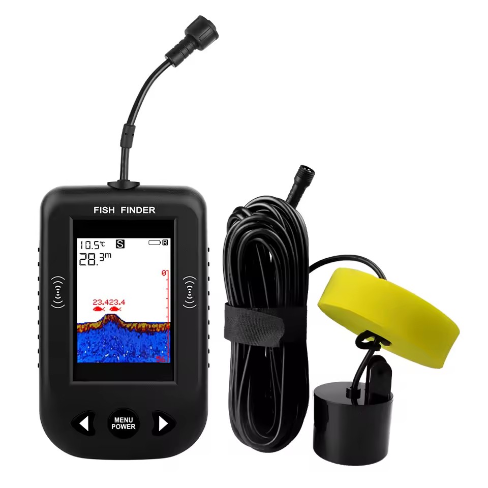 Fish Finder Portable - Alarm 100M przenośny echosonda lokalizatory ryb