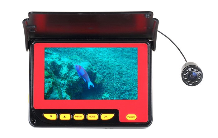 Fishing Camera - Kamera podwodna 5 cali, szerokokątna 130
