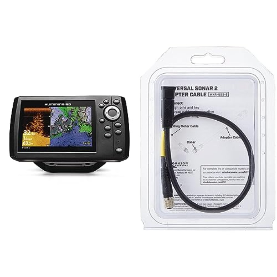 Fish Finder Gps - Zestaw echosondy Helix 5 i akcesoriów