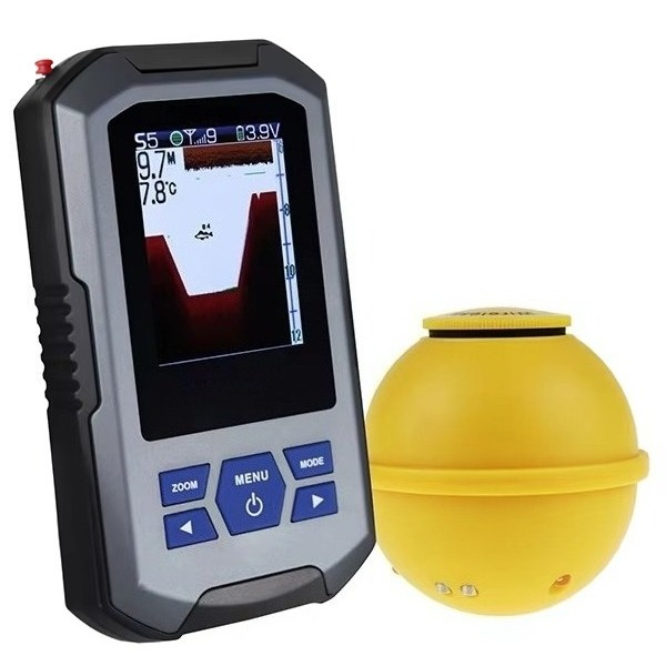 Fish Finder - Bezprzewodowy echosonda do poznawania głębokości ryb,