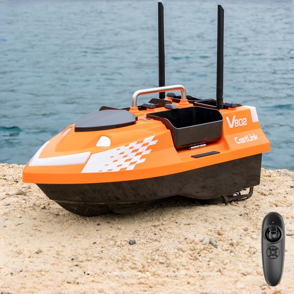 Fish Finder Cable - Łódka zanętowa RC z podwójną anteną,