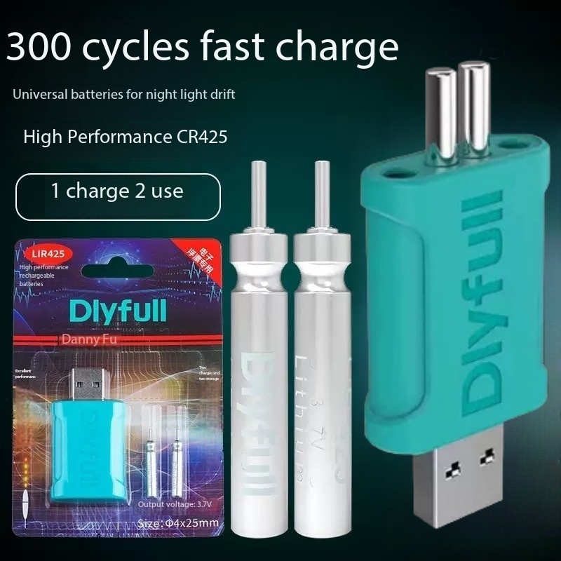 Fish Finder Charger - Świecący spławik CR425 akumulator LIR425 elektroniczny