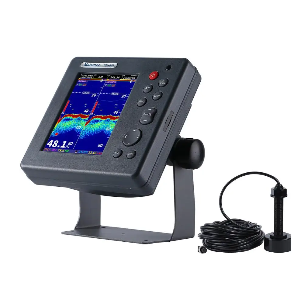 Fish Finder Charger - Echosonda Matsutec HF-620 MARINE COLOR, lokalizator