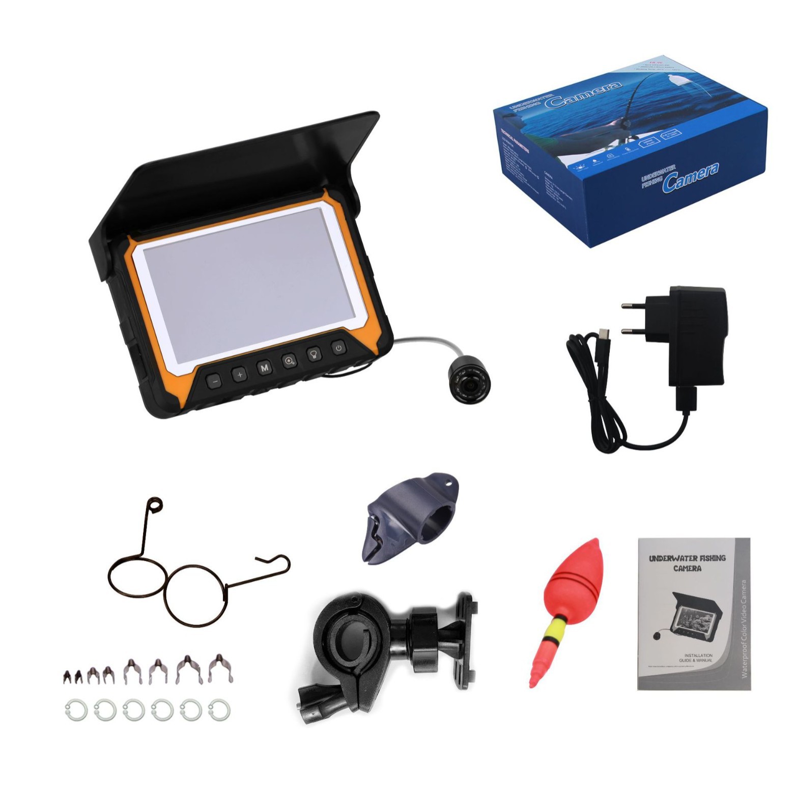 Fishing Camera - 5-calowy ekran IPS Kamera podwodna do