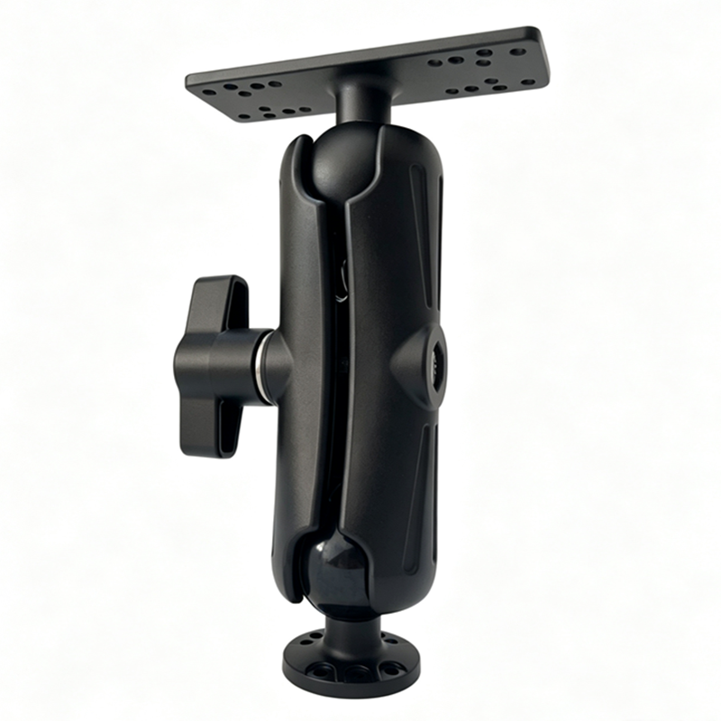 Fish Finder Mount - Aluminiowy uchwyt do echosondy z kulką