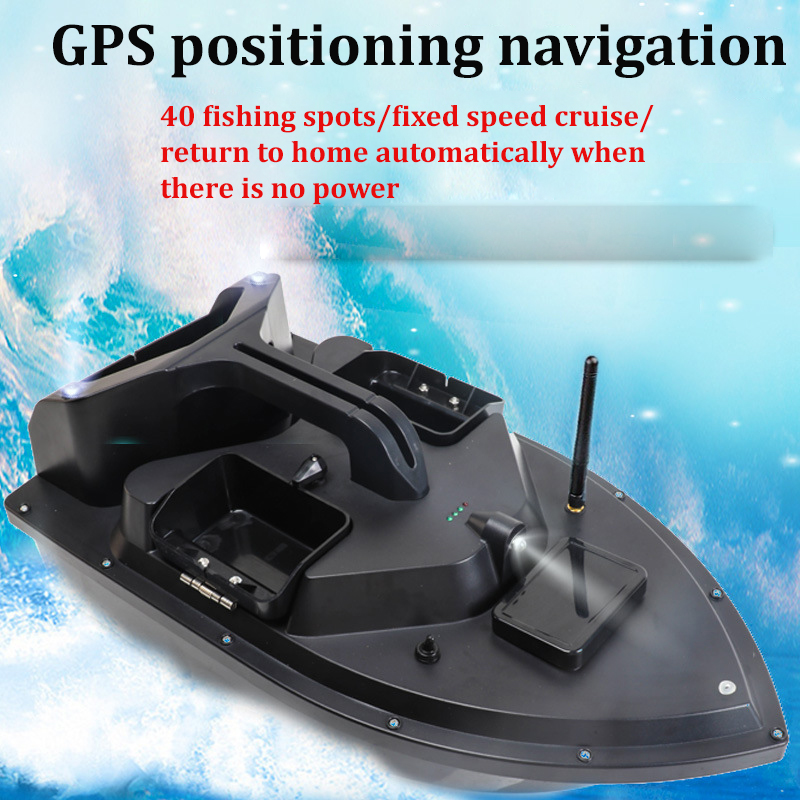 Fish Finder Gps - GPS RC Bait Boat 40 miejsc