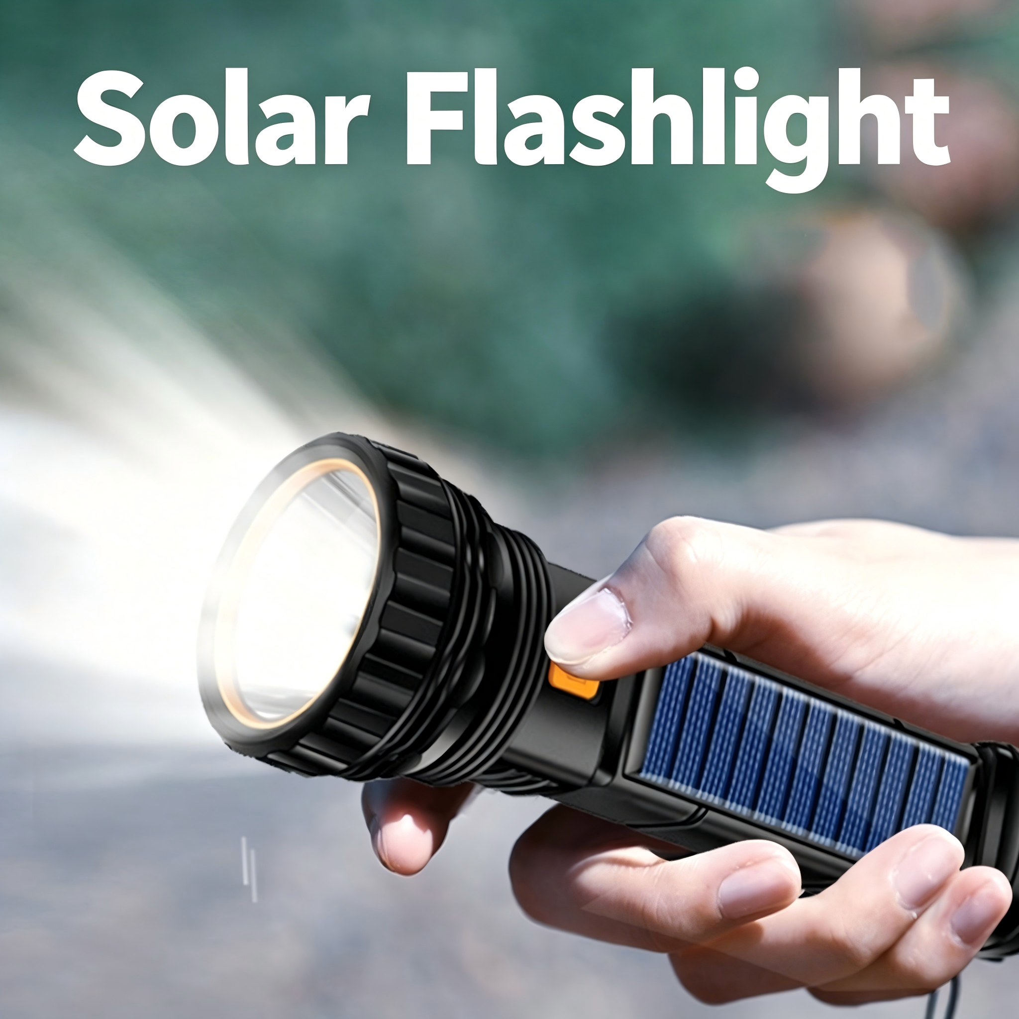 Fishing Light - 1 szt. Wielofunkcyjna Solarna Latarka LED