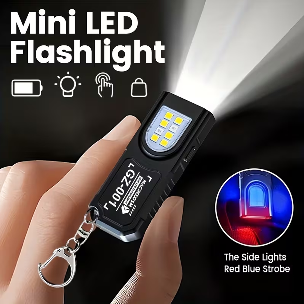 Fishing Light - Mini latarka LED COB na breloczku,