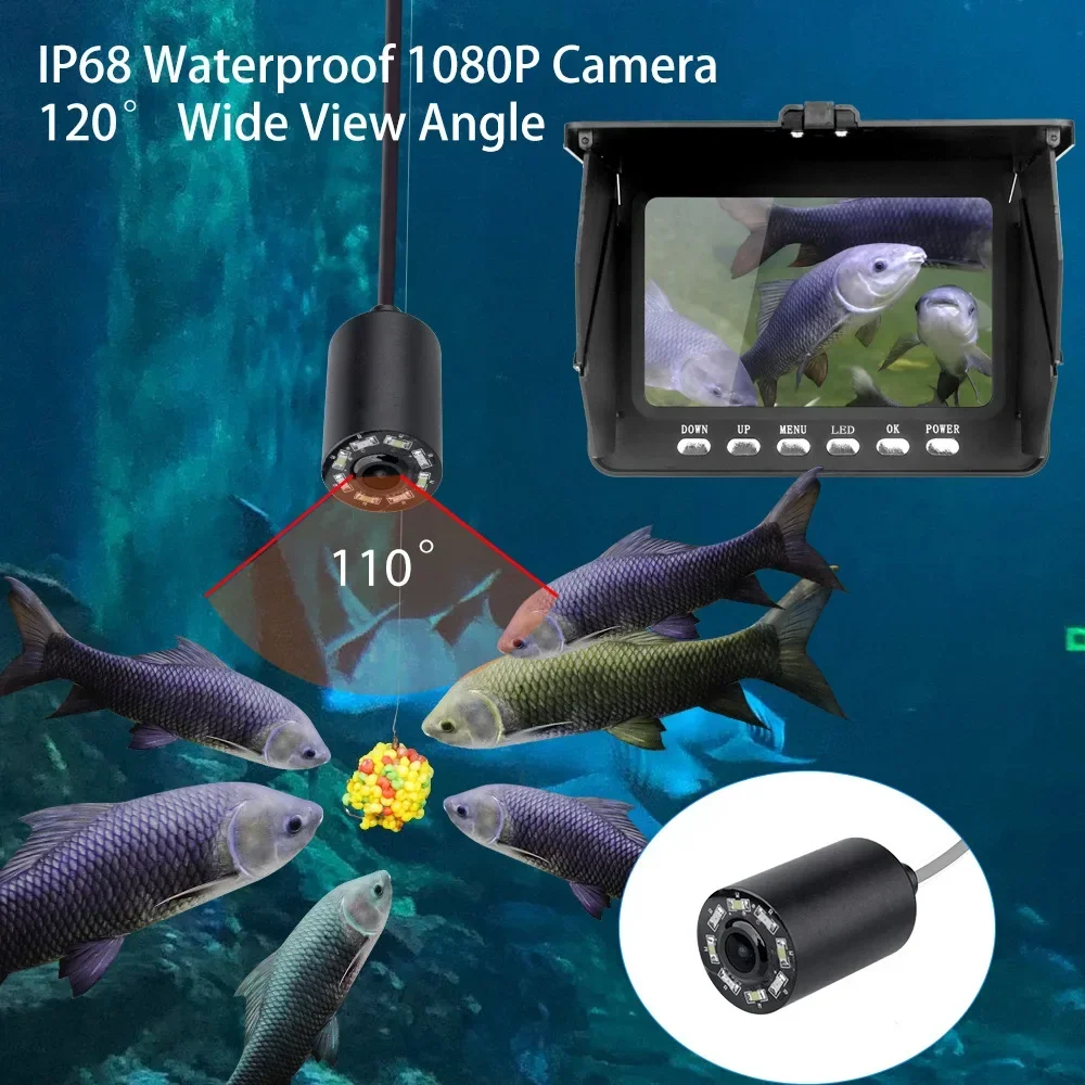 Lokalizator ryb 5,0-calowy wyś – Fishing Camera recenzja i cena