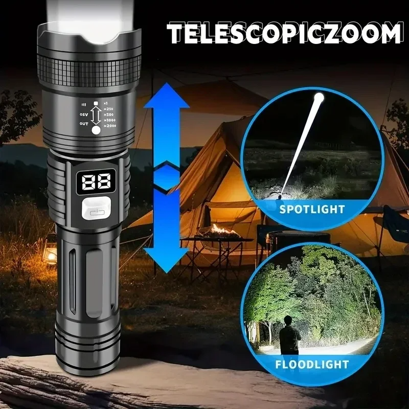 Akumulatorowa latarka LED 1000 – Fishing Light recenzja i cena