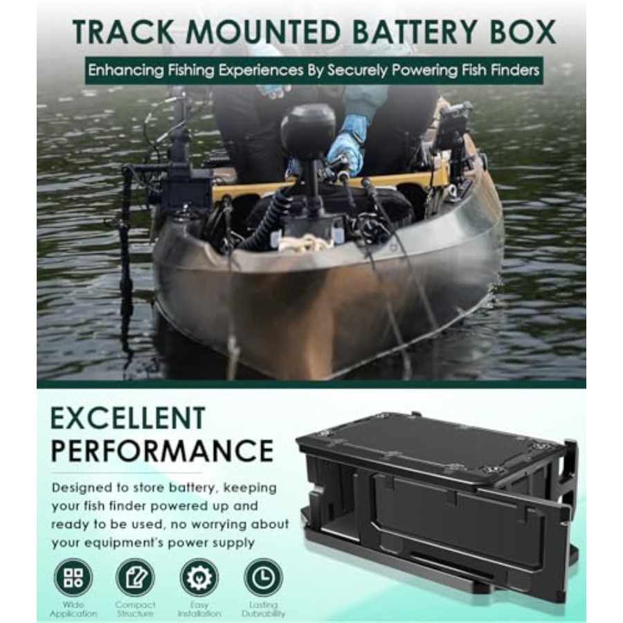Pojemnik na baterie do echoson – Fish Finder Mount recenzja i cena