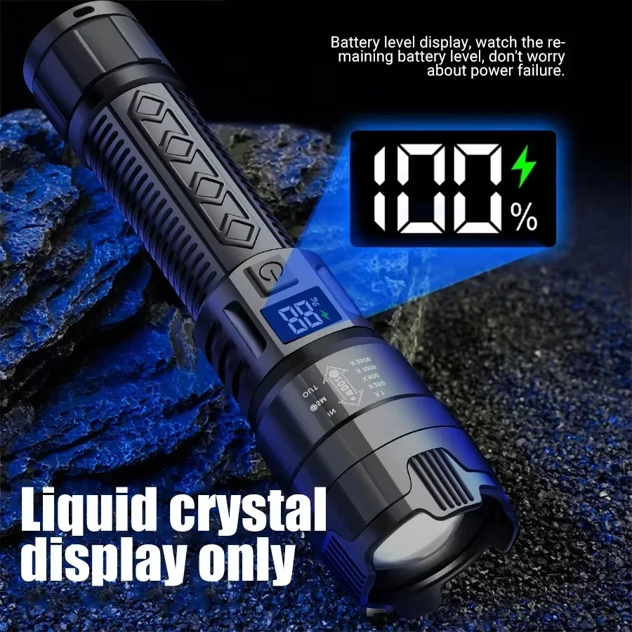 Latarka taktyczna LED 2000LM,  – Fishing Light recenzja i cena
