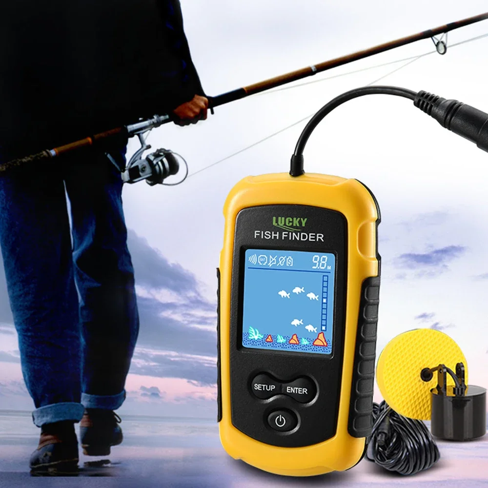 Szczęśliwy kolorowy ekran LCD  – Fish Finder Portable recenzja i cena
