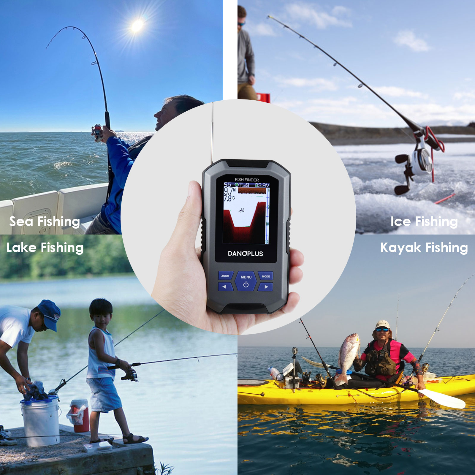 Bezprzewodowy echosonda do poz – Fish Finder recenzja i cena