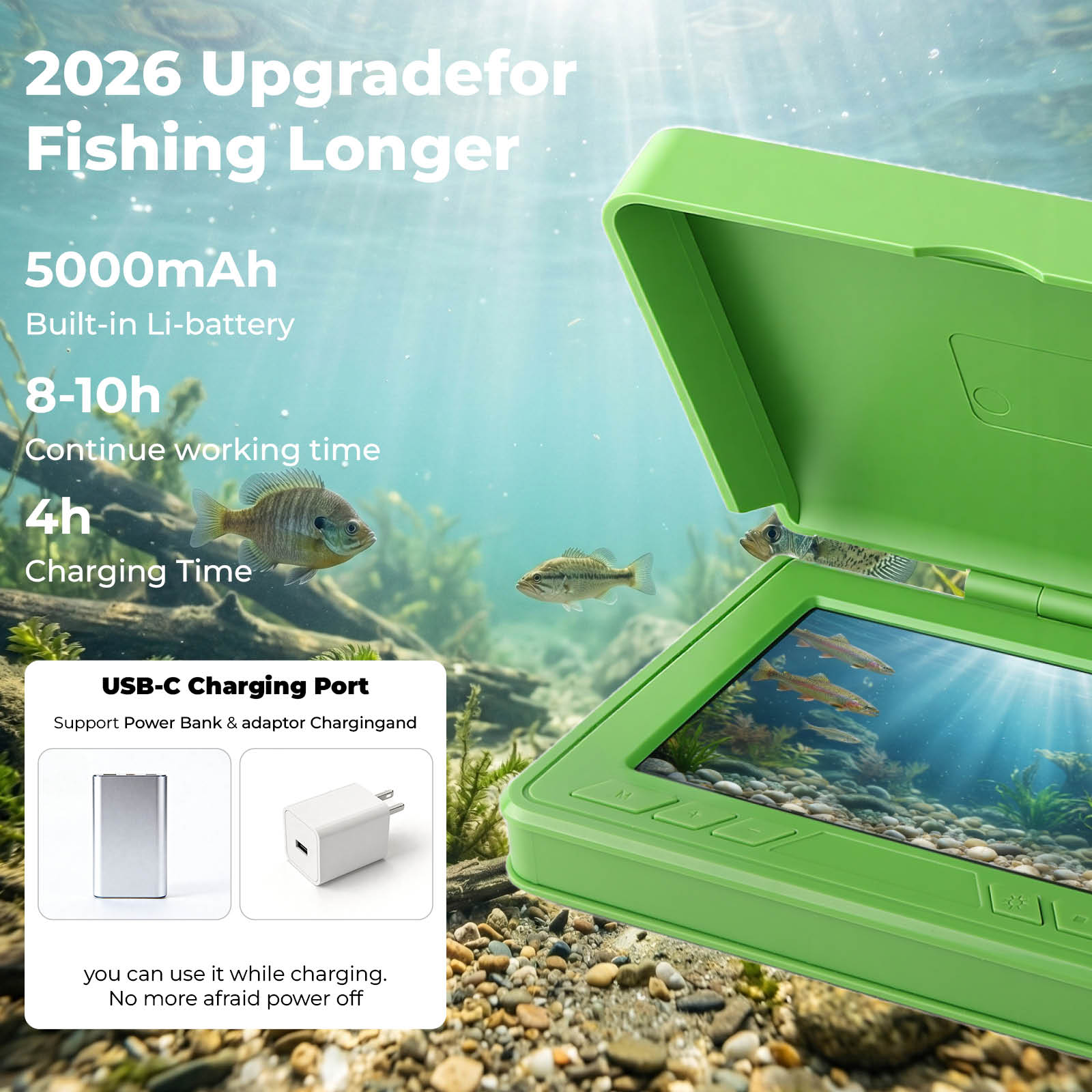 Przenośny podwodny wizualny lo – Fish Finder Portable recenzja i cena