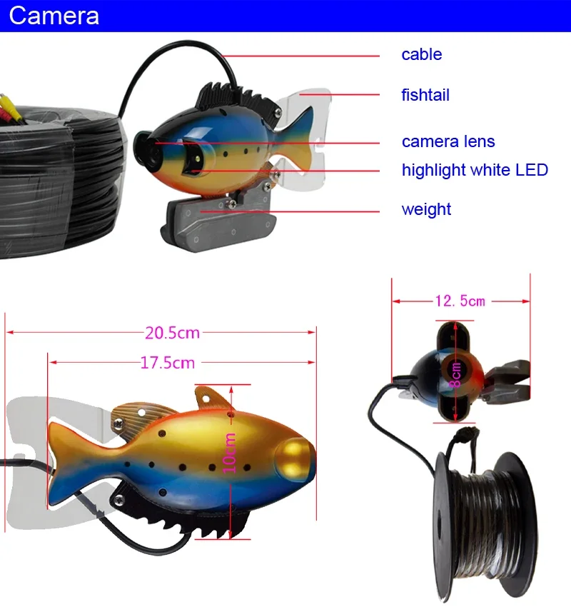 SY801 W pełni wodoodporny podw – Fish Finder Portable recenzja i cena