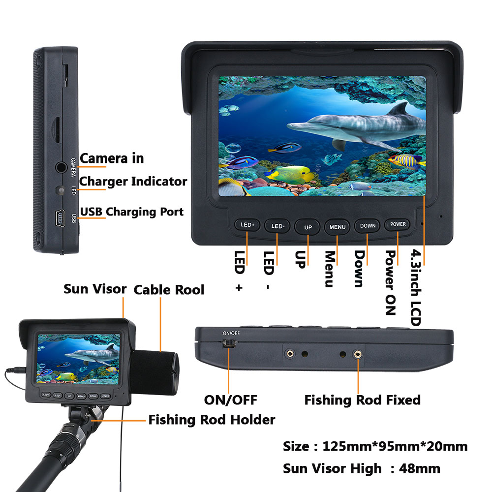 Kamera podwodna do wędkowania  – Fish Finder Cable recenzja i cena