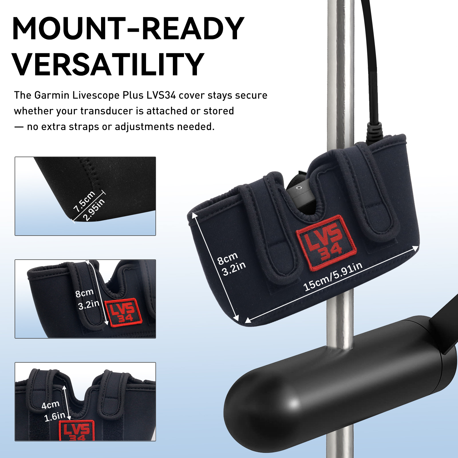 LVS34 Marine Garmin Transducer – Fish Finder Case recenzja i cena