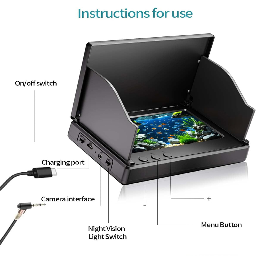 FOURQ Przenośny lokalizator ry – Fish Finder Portable recenzja i cena