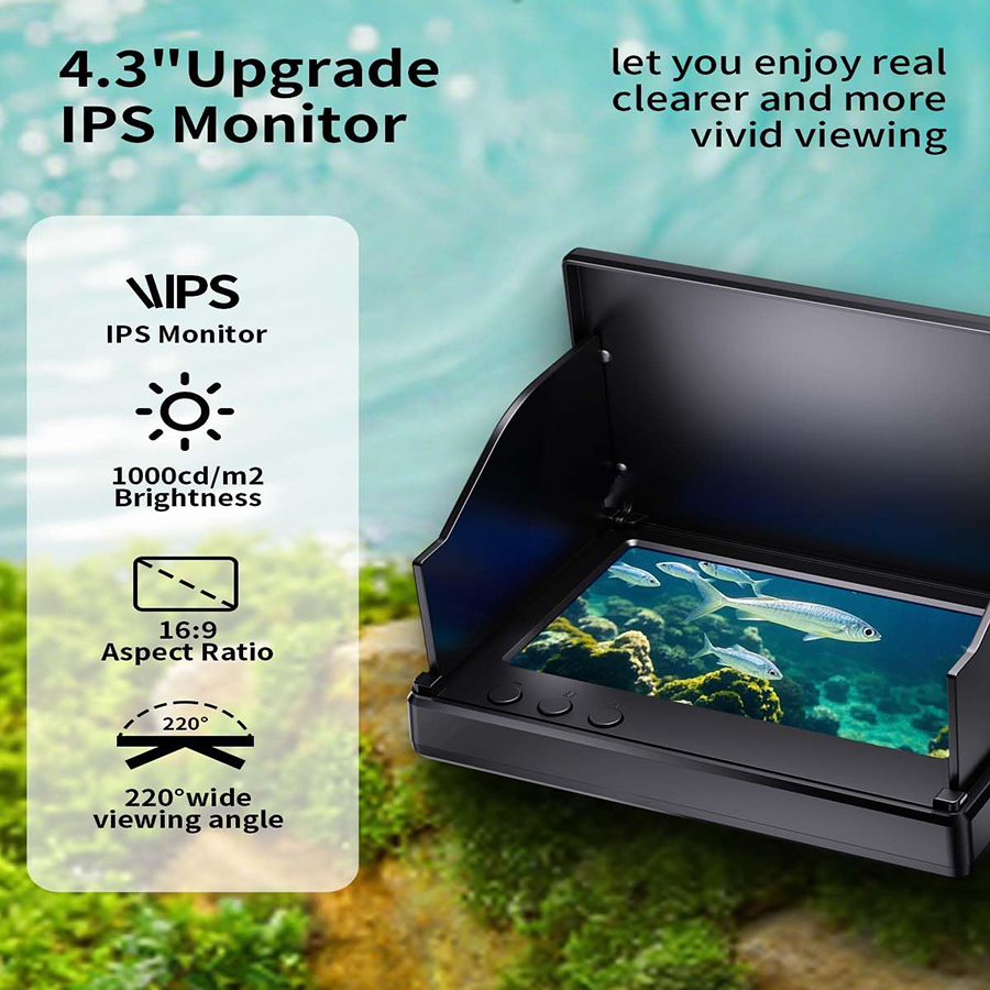 FOURQ Przenośny lokalizator ry – Fish Finder Portable recenzja i cena
