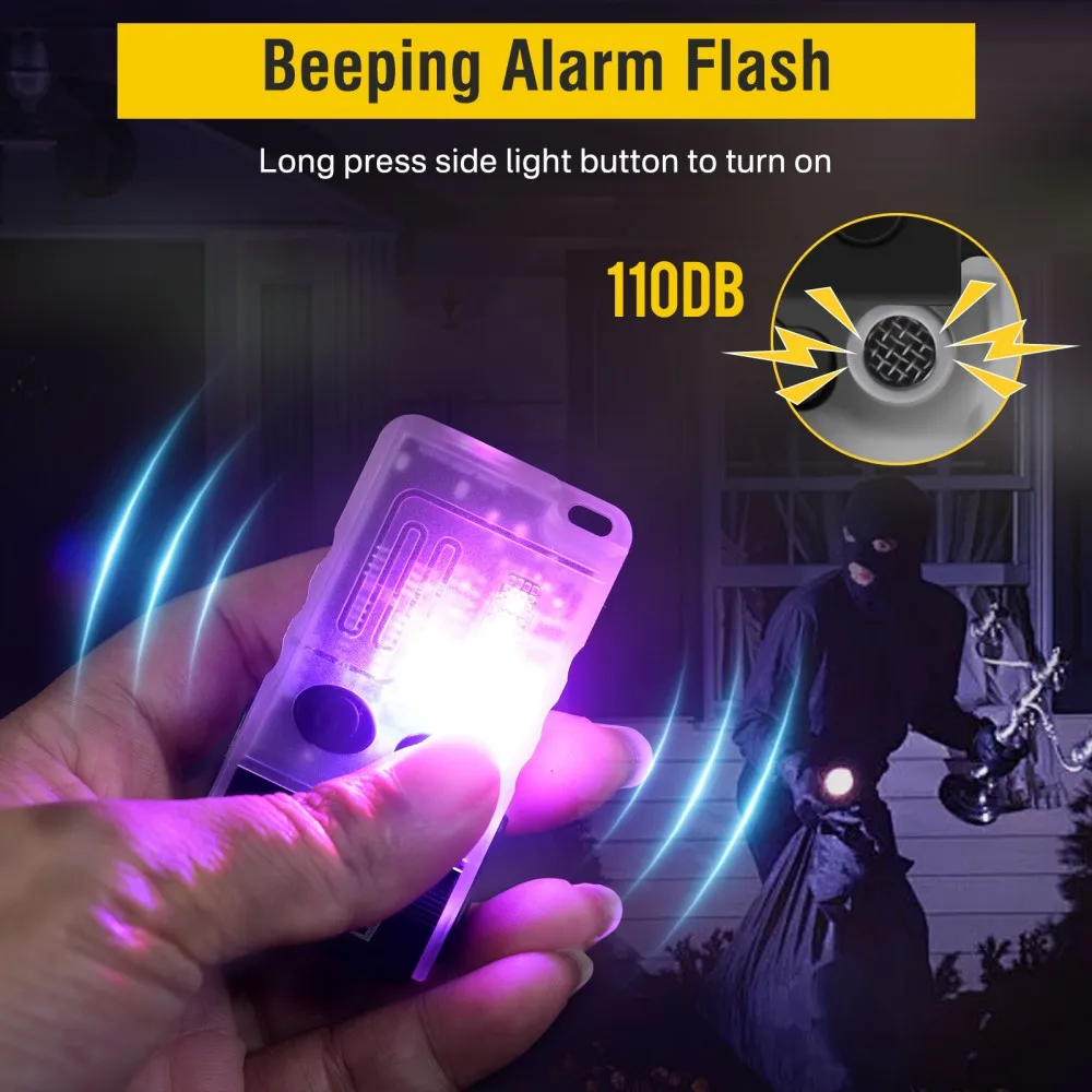 BORUiT V20 Buzzer EDC LED Brel – Fishing Light recenzja i cena