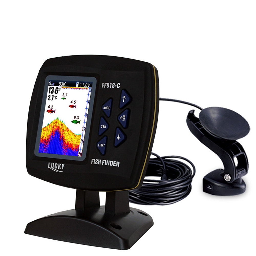 FF918-C100DS kolorowy ekran ec – Fishing Depth Finder recenzja i cena