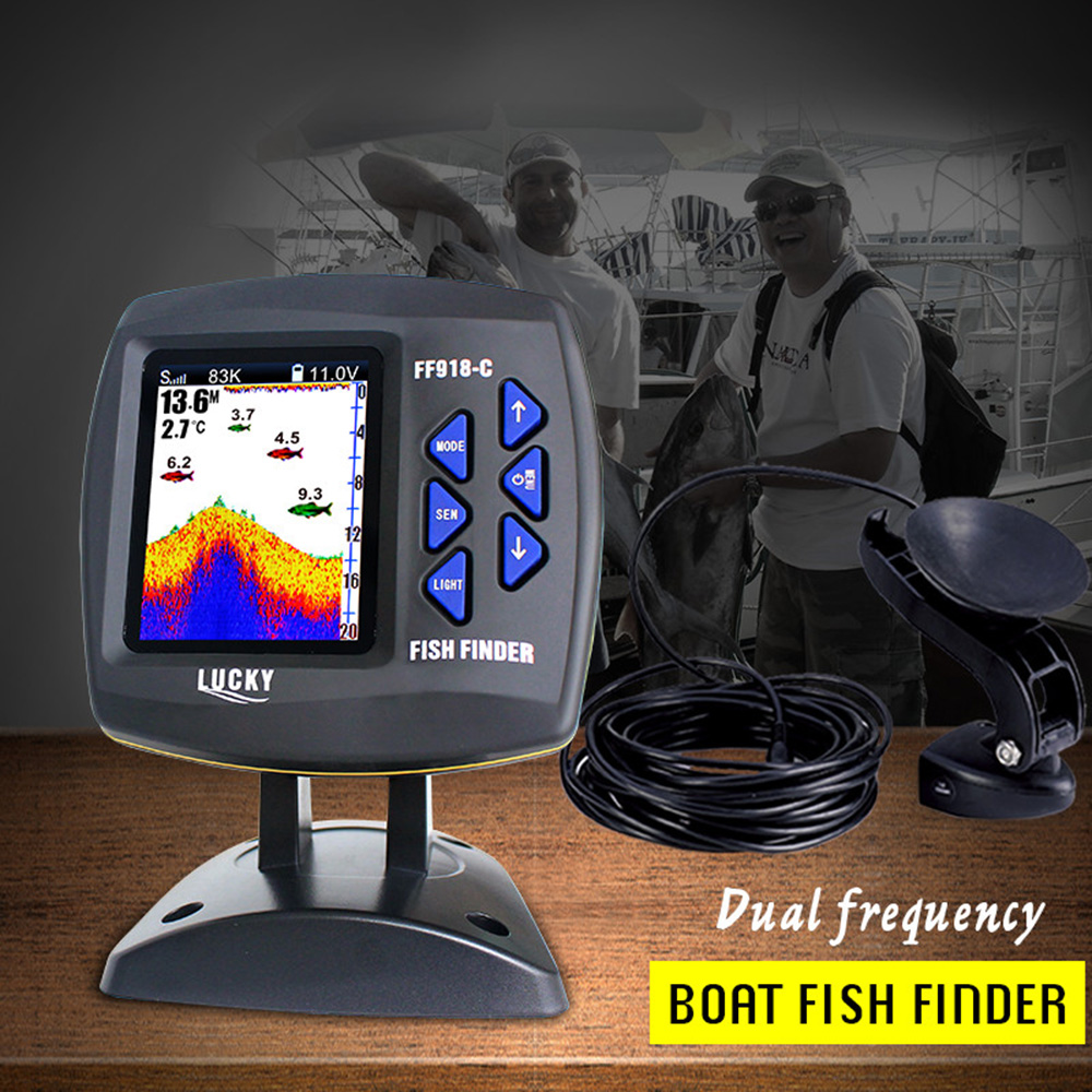 FF918-C100DS kolorowy ekran ec – Fishing Depth Finder recenzja i cena
