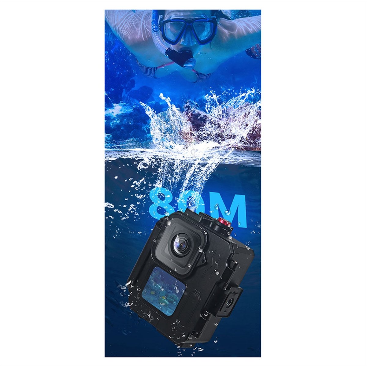 Wodoodporna obudowa N05R 80M z – Underwater Camera recenzja i cena