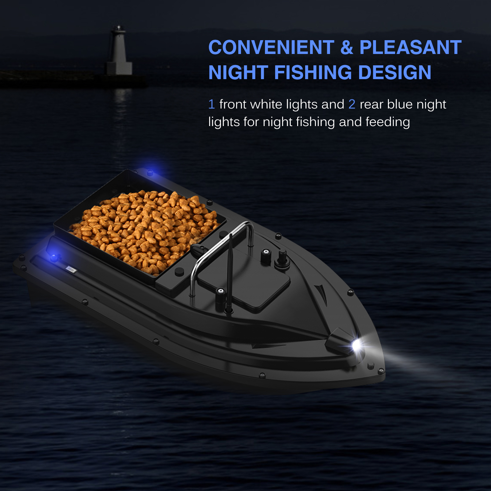 D16E GPS łódź z przynętą na ry – Fishing Gps recenzja i cena