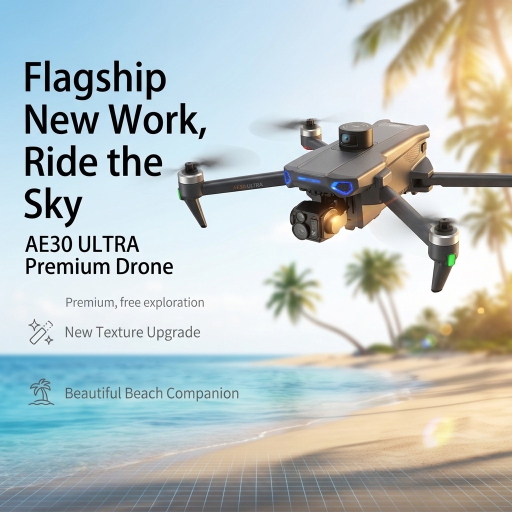 Nowy dron AE30 Ultra GPS z kam – Fishing Camera recenzja i cena