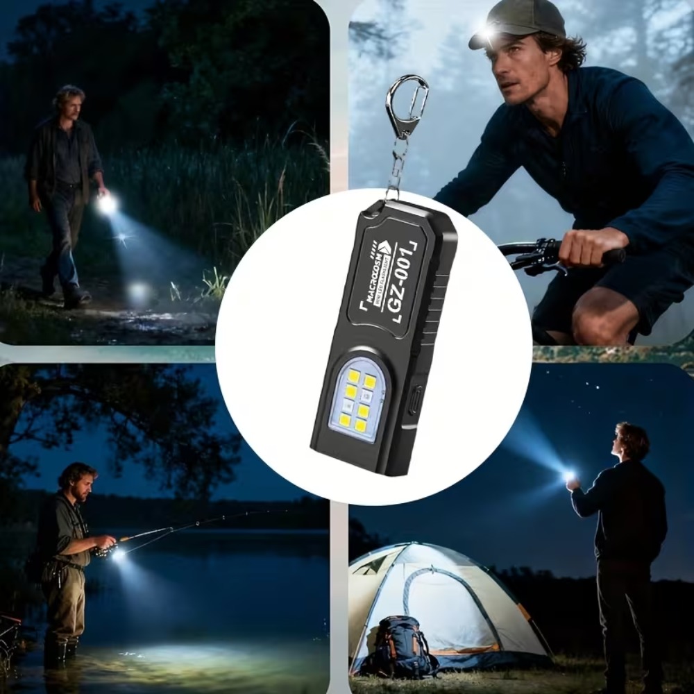 Mini latarka LED COB na breloc – Fishing Light recenzja i cena